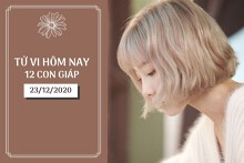Tử vi hàng ngày hôm nay 23/12 của 12 con giáp: Ngọ dễ vướng chuyện thị phi, Mùi có thêm thu nhập
