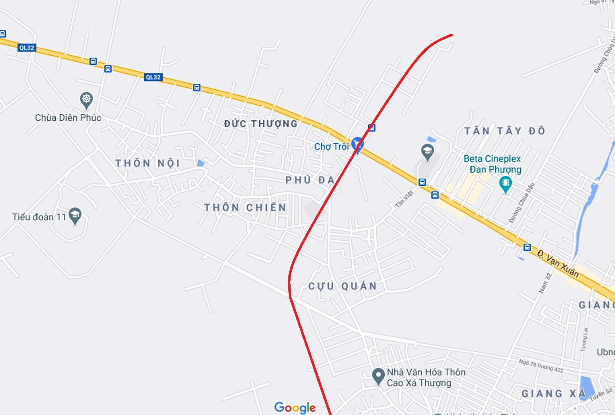 Ba đường sẽ mở theo qui hoạch ở xã Đức Thượng, Hoài Đức, Hà Nội - Ảnh 11. Ba đường sẽ mở theo qui hoạch ở xã Đức Thượng, Hoài Đức, Hà Nội - Ảnh 11.