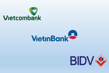VietinBank, Vietcombank và BIDV mất 2,74 điểm % thị phần tín dụng trong hai năm qua