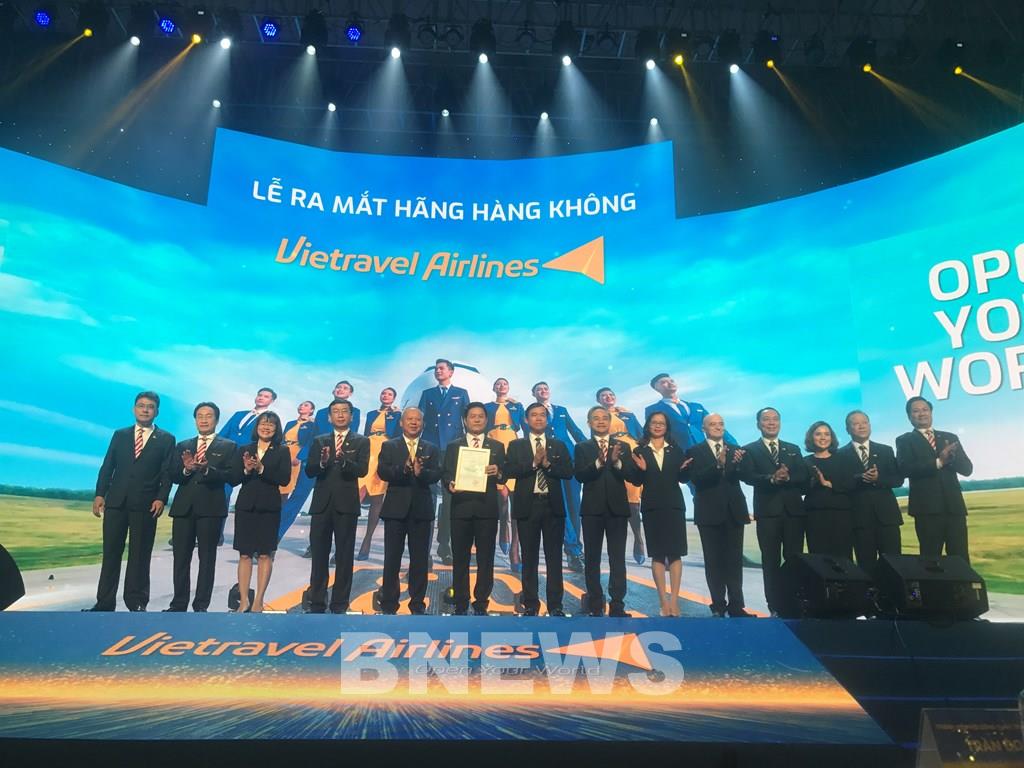 Ra mắt hãng hàng không Vietravel Airlines - Ảnh 1. Ra mắt hãng hàng không Vietravel Airlines - Ảnh 1.