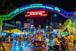 Khám phá những sự kiện mừng Tết Dương lịch tại Kỳ đài Quang Trung, phố đi bộ mới xuất hiện ở Sài Gòn
