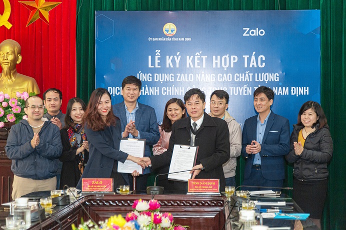 Nam Định ứng dụng Zalo vào cải cách hành chính, hoàn thành dịch vụ công cấp độ 4 - Ảnh 1.