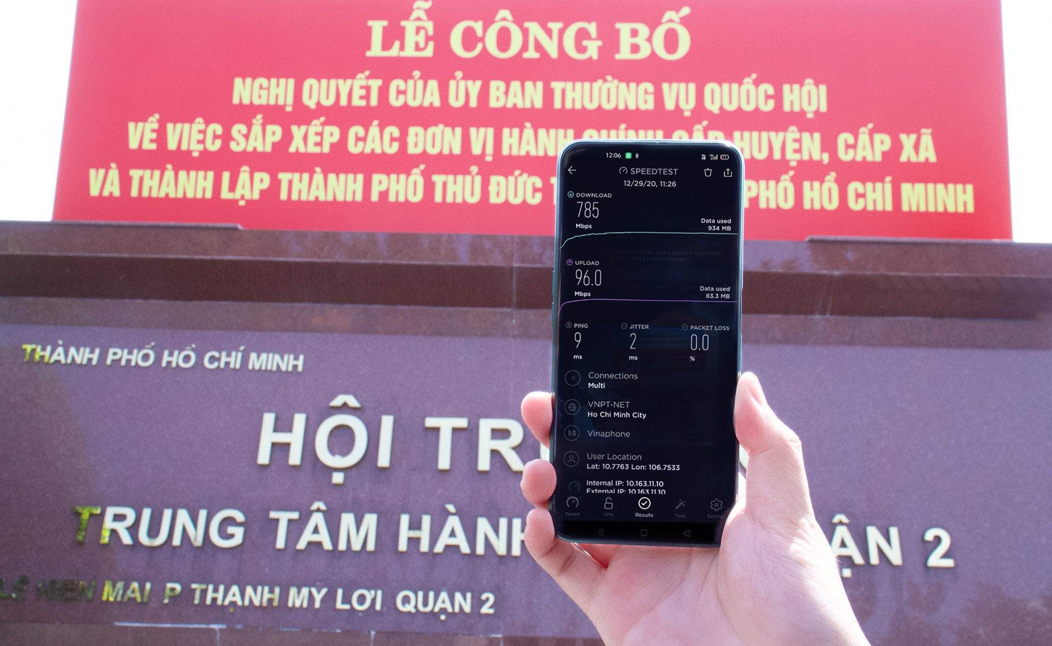 Thành phố Thủ Đức được phủ sóng 5G - Ảnh 1. Thành phố Thủ Đức được phủ sóng 5G - Ảnh 1.