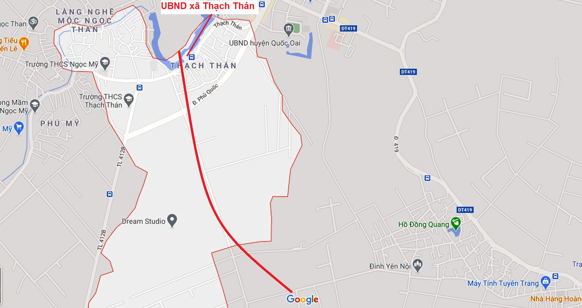 đường sẽ mở theo qui hoạch ở xã Thạch Thán, Quốc Oai, Hà Nội - Ảnh 2. đường sẽ mở theo qui hoạch ở xã Thạch Thán, Quốc Oai, Hà Nội - Ảnh 2.