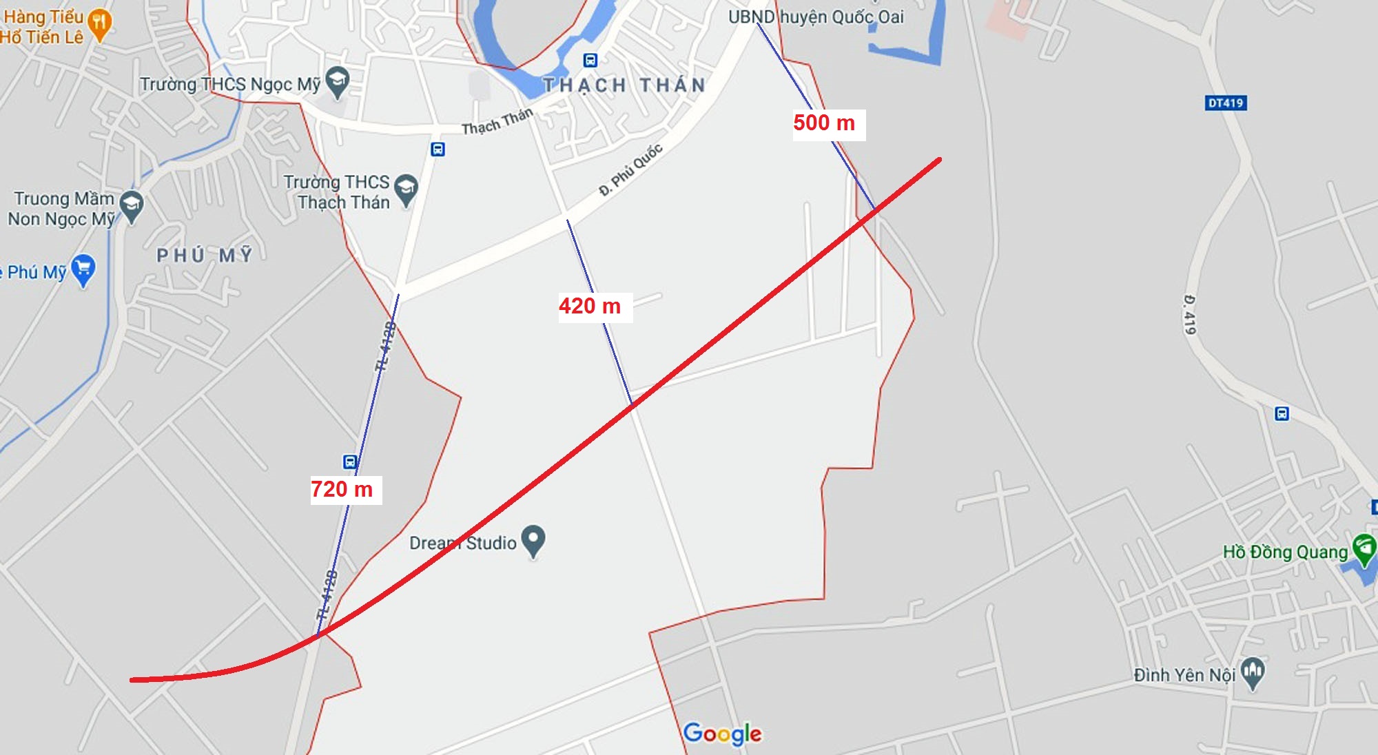 Ba đường sẽ mở theo qui hoạch ở xã Thạch Thán, Quốc Oai, Hà Nội - Ảnh 9. Ba đường sẽ mở theo qui hoạch ở xã Thạch Thán, Quốc Oai, Hà Nội - Ảnh 9.