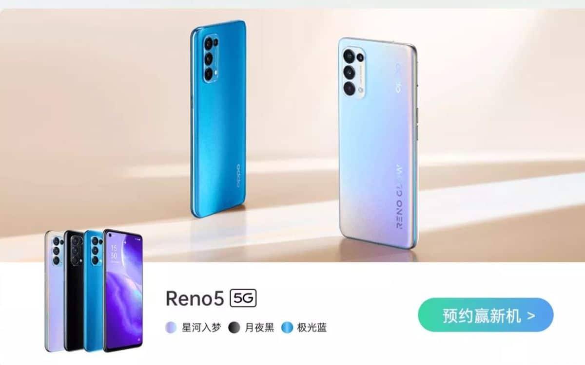 Điện thoại Oppo Reno 5 5G và Pro 5G phiên bản Trung Quốc sắp ra mắt trong vài ngày tới - Ảnh 1. Điện thoại Oppo Reno 5 5G và Pro 5G phiên bản Trung Quốc sắp ra mắt trong vài ngày tới - Ảnh 1.