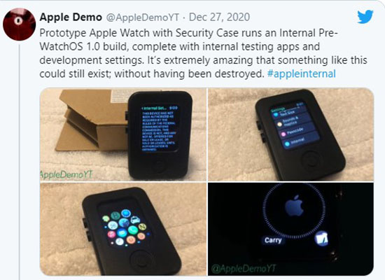 Nguyên mẫu Apple Watch chạy phần mềm pre-watchOS 1.0 - Ảnh 1. Nguyên mẫu Apple Watch chạy phần mềm pre-watchOS 1.0 - Ảnh 1.