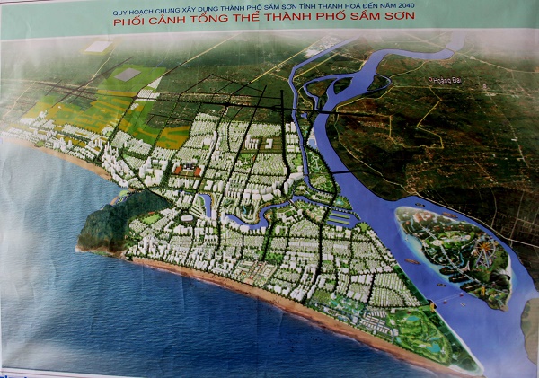 Thanh Hóa duyệt qui hoạch khu trung tâm thương mại hơn 700 ha tại TP Sầm Sơn - Ảnh 1. Thanh Hóa duyệt qui hoạch khu trung tâm thương mại hơn 700 ha tại TP Sầm Sơn - Ảnh 1.