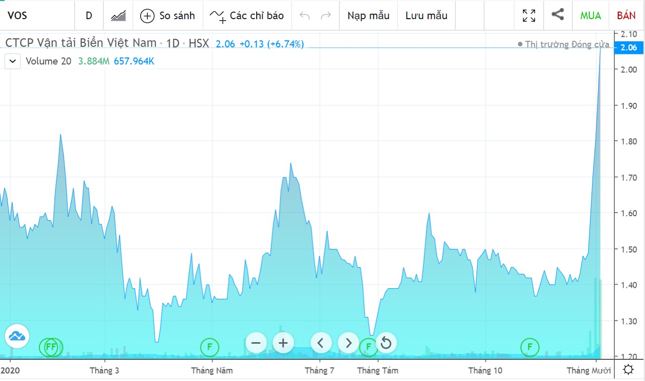 Vận tải biển Việt Nam (VOS) giảm sở hữu tại công ty con xuống 36% vốn - Ảnh 1.