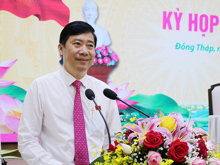 Ông Phạm Thiện Nghĩa được bầu làm Chủ tịch UBND tỉnh Đồng Tháp - Ảnh 1. Ông Phạm Thiện Nghĩa được bầu làm Chủ tịch UBND tỉnh Đồng Tháp - Ảnh 1.