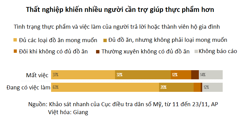 Hàng triệu người Mỹ đói ăn vì đại dịch COVID-19 - Ảnh 4. Hàng triệu người Mỹ đói ăn vì đại dịch COVID-19 - Ảnh 4.