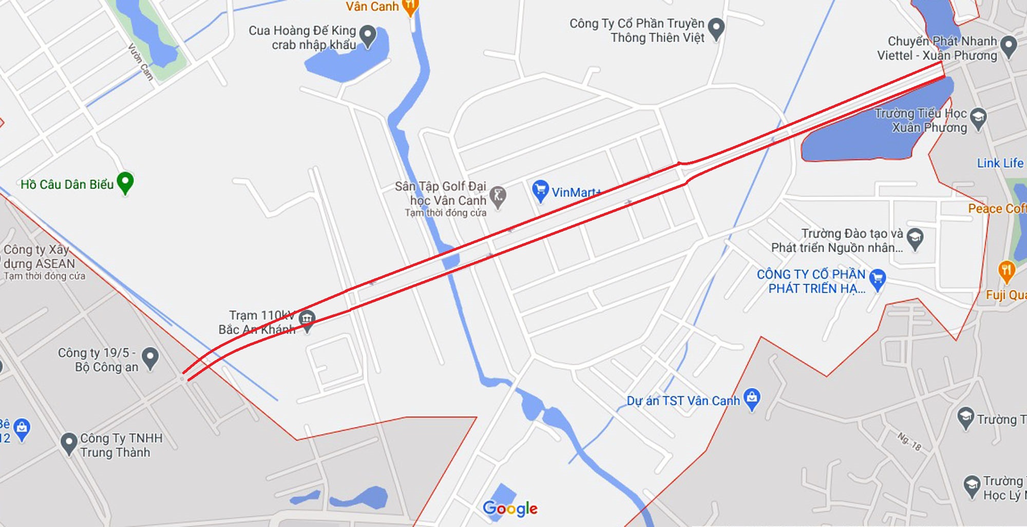 đường sẽ mở theo qui hoạch ở xã Vân Canh, Hoài Đức, Hà Nội - Ảnh 8. đường sẽ mở theo qui hoạch ở xã Vân Canh, Hoài Đức, Hà Nội - Ảnh 8.