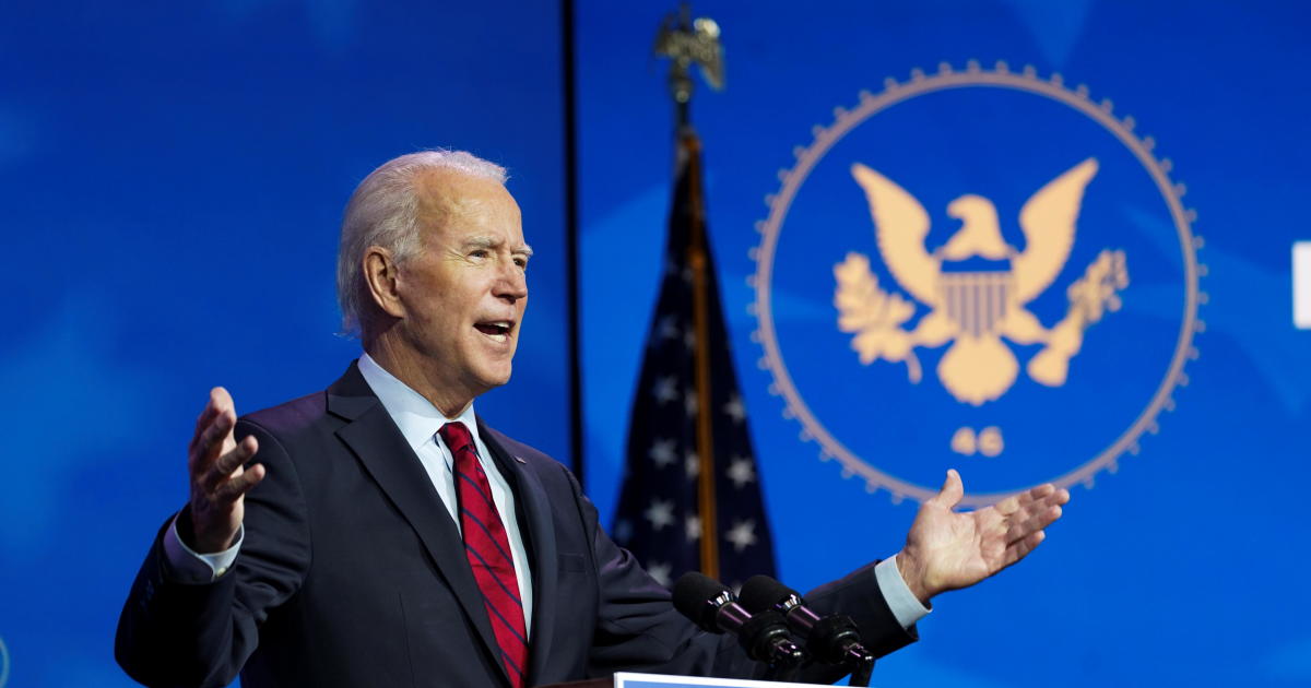 Ông Biden hứa hẹn hoàn thành bao nhiêu mục tiêu trong 100 ngày đầu nhiệm kì? - Ảnh 1. Ông Biden hứa hẹn hoàn thành bao nhiêu mục tiêu trong 100 ngày đầu nhiệm kì? - Ảnh 1.