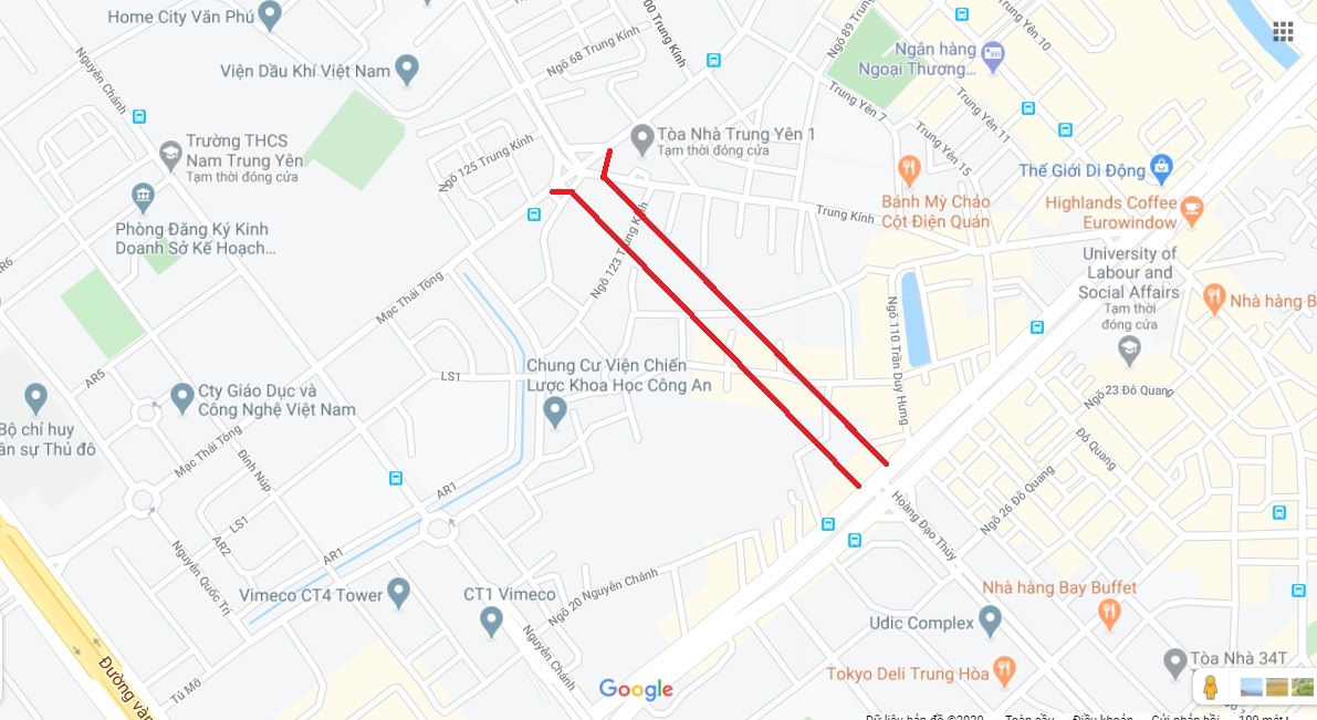 4 đường sẽ mở theo qui hoạch ở quận Cầu Giấy - Ảnh 11. 4 đường sẽ mở theo qui hoạch ở quận Cầu Giấy - Ảnh 11.