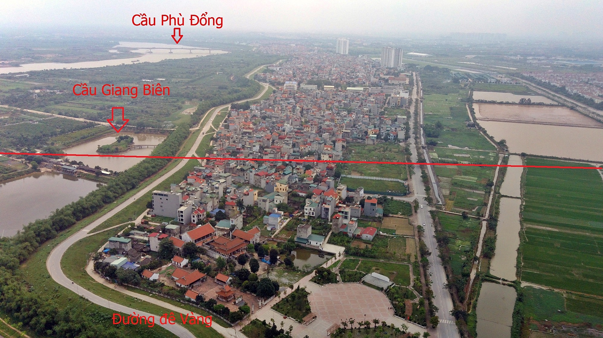Cầu sẽ mở theo qui hoạch ở Hà Nội: Toành cảnh vị trí làm cầu Giang Biên - Ảnh 5. Cầu sẽ mở theo qui hoạch ở Hà Nội: Toành cảnh vị trí làm cầu Giang Biên - Ảnh 5.