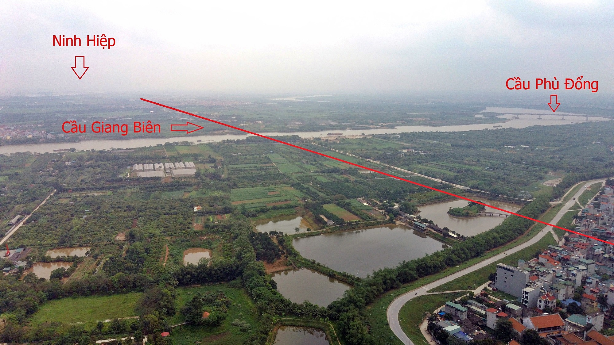 Cầu sẽ mở theo qui hoạch ở Hà Nội: Toành cảnh vị trí làm cầu Giang Biên - Ảnh 6. Cầu sẽ mở theo qui hoạch ở Hà Nội: Toành cảnh vị trí làm cầu Giang Biên - Ảnh 6.