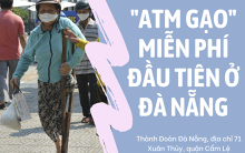 Đà Nẵng: 'ATM gạo' tuôn không nghỉ để người nghèo có bữa cơm nóng ngày giãn cách xã hội