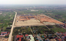 Sau 2 năm chậm tiến độ, Nhà máy nước mặt sông Hồng trị giá gần 3.700 tỉ đồng ở Đan Phượng vẫn chưa thành hình