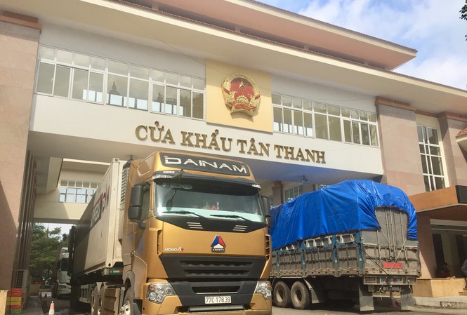 Container ùn ứ ở cửa khẩu Tân Thanh giảm mạnh sau khi Trung Quốc khôi phục thời gian thông quan - Ảnh 1. Container ùn ứ ở cửa khẩu Tân Thanh giảm mạnh sau khi Trung Quốc khôi phục thời gian thông quan - Ảnh 1.
