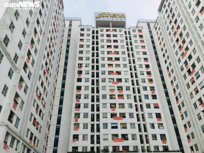 Hà Nội: Cưỡng chế vi phạm tại chung cư&nbsp;Athena Complex của Công ty 379 - Ảnh 1.
