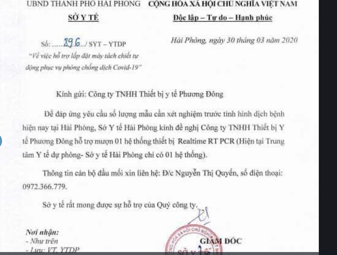 ‘Ông chủ’ Công ty Phương Đông bán máy xét nghiệm Covid-19 cho nhiều tỉnh, thành là ai? - Ảnh 2. ‘Ông chủ’ Công ty Phương Đông bán máy xét nghiệm Covid-19 cho nhiều tỉnh, thành là ai? - Ảnh 2.