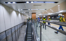 Ga ngầm metro đầu tiên của TP HCM dần lộ diện
