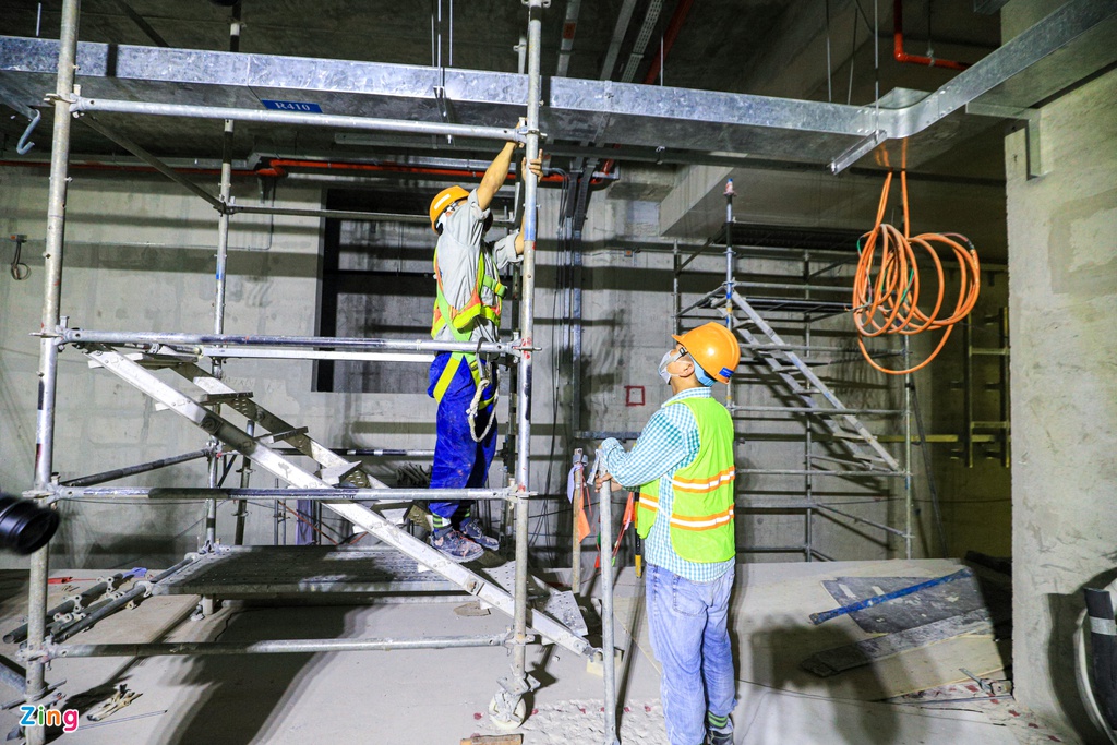 Ga ngầm metro đầu tiên của TP HCM dần lộ diện - Ảnh 11.