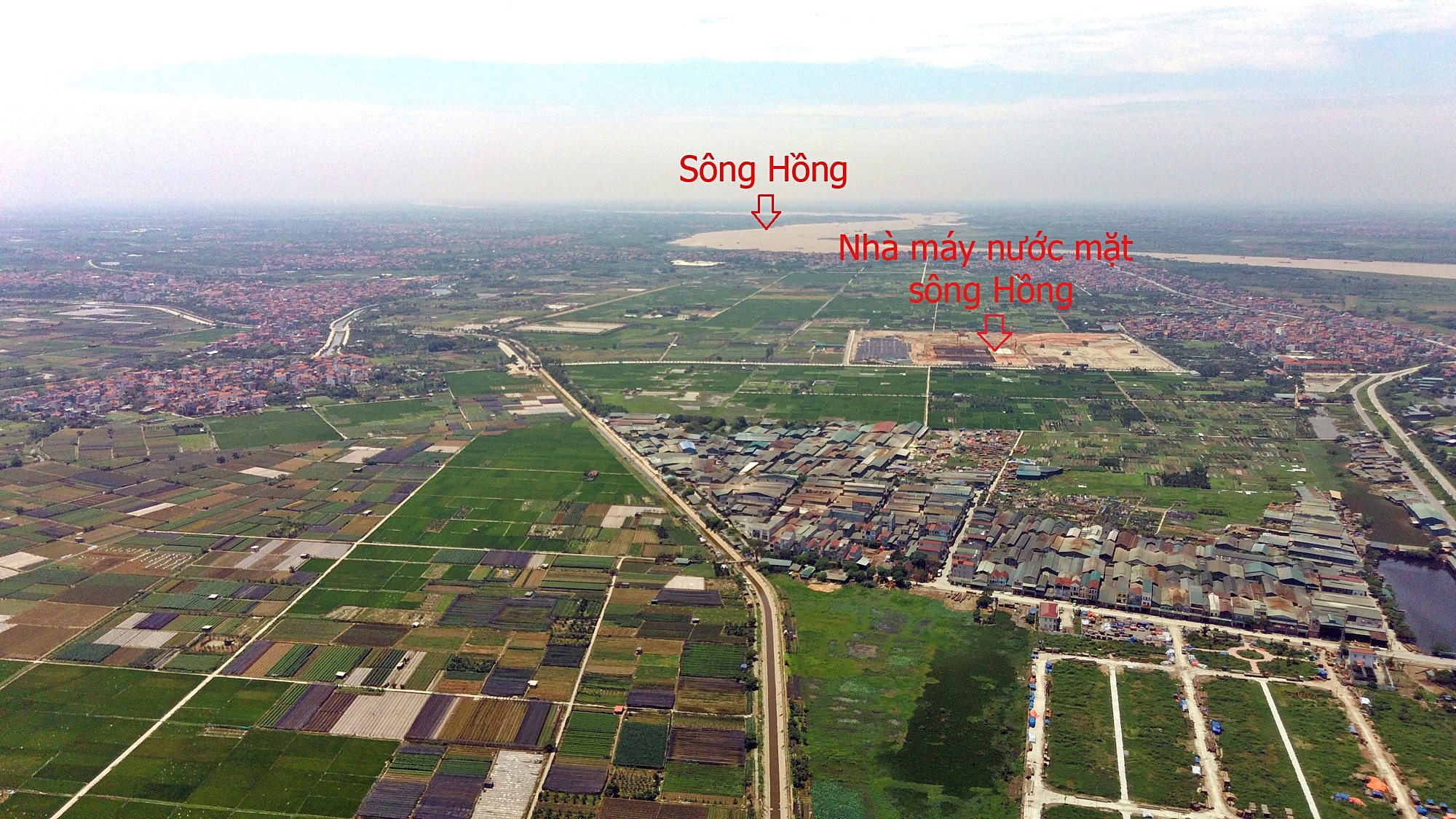 Những dự án sẽ hưởng lợi từ qui hoạch cầu Hồng Hà nối Đan Phượng - Mê Linh - Ảnh 3.