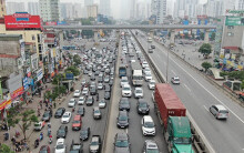 Hà Nội: Bến xe đìu hiu, đường vành đai 3 ùn tắc kéo dài