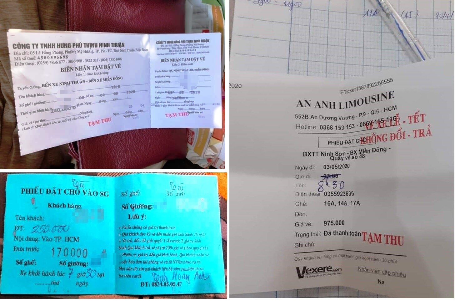 Nhiều nhà xe ở Ninh Thuận tự ý tăng giá vé gần gấp đôi dịp 30/4-1/5 - Ảnh 3. Nhiều nhà xe ở Ninh Thuận tự ý tăng giá vé gần gấp đôi dịp 30/4-1/5 - Ảnh 3.