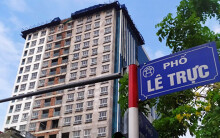 Xử lí vi phạm công trình 8B Lê Trực nghiêm túc, đúng qui định pháp luật