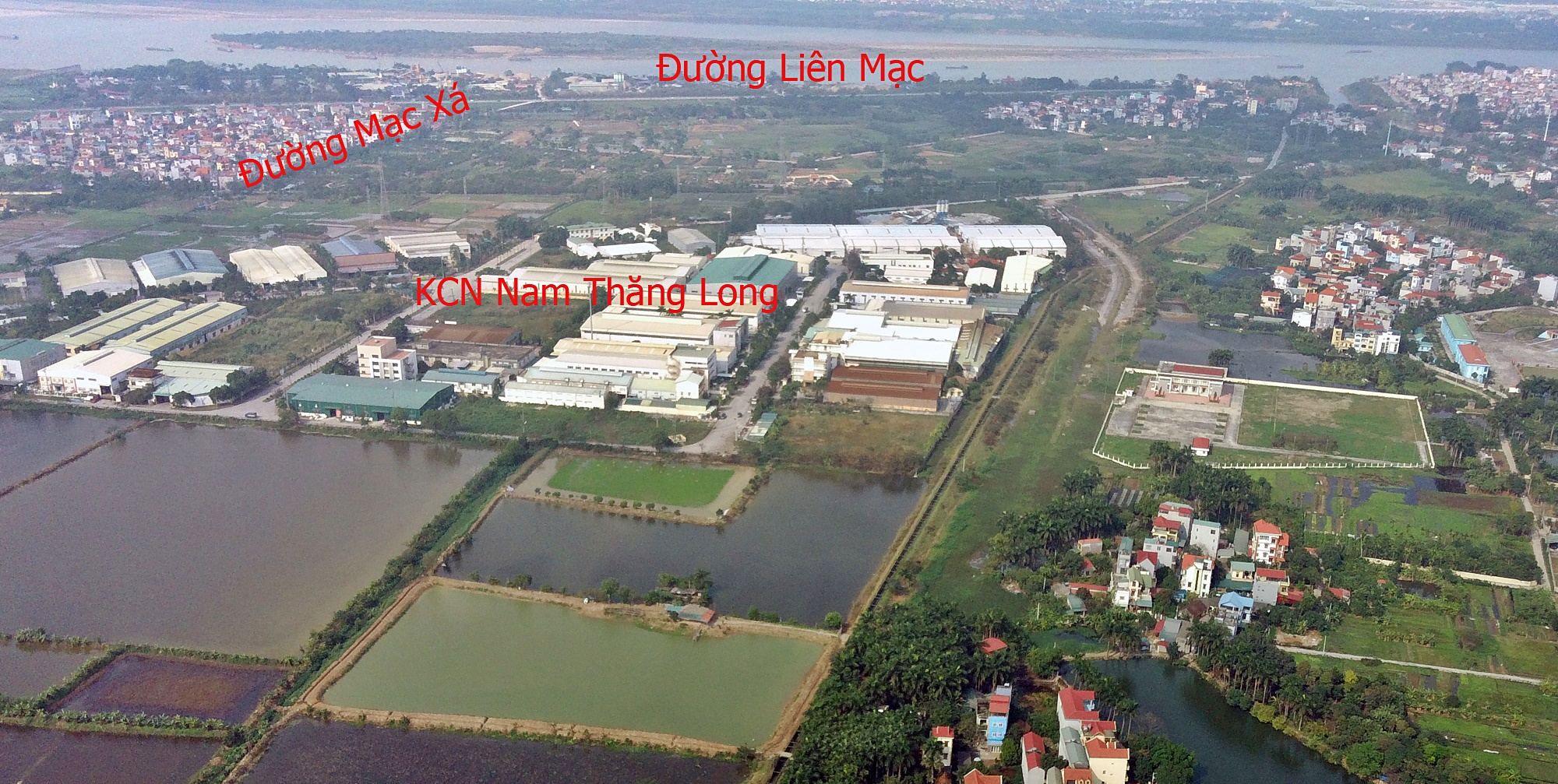 Những mảnh đất sẽ được đào hồ lớn ở quận Bắc Từ Liêm - Ảnh 1.