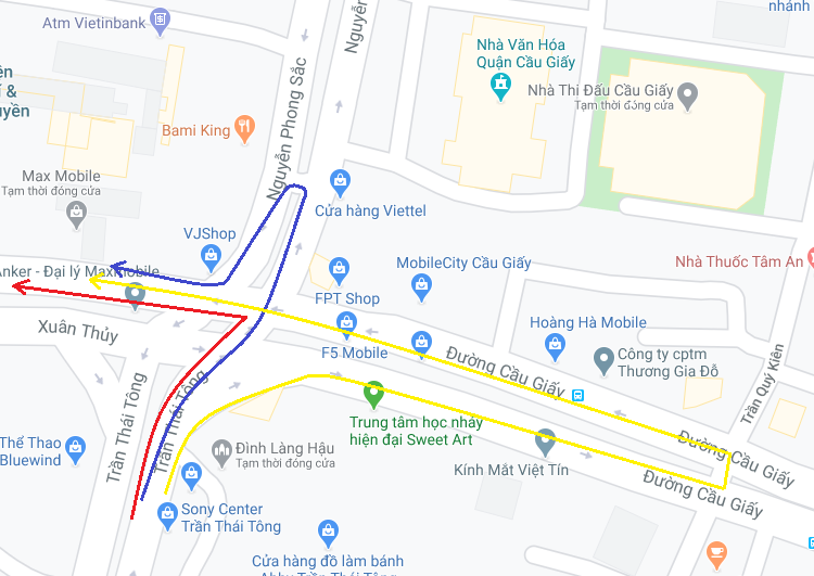 Nút giao thông dễ bị phạt ở Hà Nội: Ngã tư Xuân Thủy - Cầu Giấy - Trần Thái Tông - Nguyễn Phong Sắc - Ảnh 8. Nút giao thông dễ bị phạt ở Hà Nội: Ngã tư Xuân Thủy - Cầu Giấy - Trần Thái Tông - Nguyễn Phong Sắc - Ảnh 8.