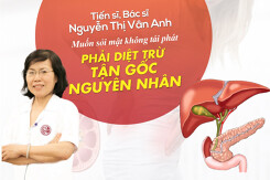 TS.BS Nguyễn Thị Vân Anh: Muốn sỏi mật không tái phát phải diệt trừ tận gốc nguyên nhân