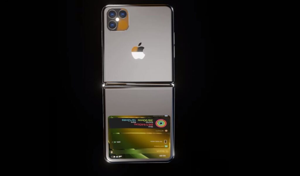 Concept iPhone màn hình gập đẹp mê li sẽ khiến iFan thích thú - Ảnh 1.