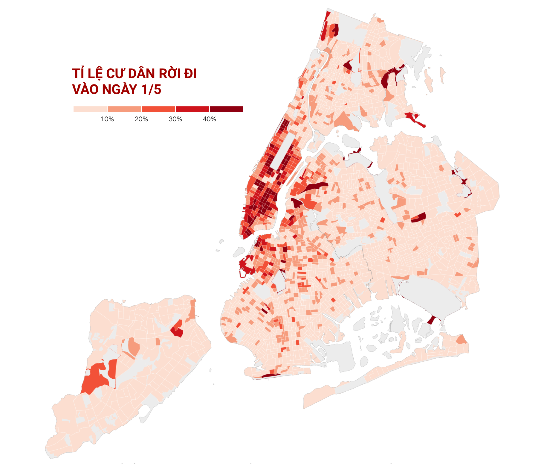 420.000 người đã rời New York để trốn dịch Covid-19, phần lớn là giới tài phiệt - Ảnh 1.