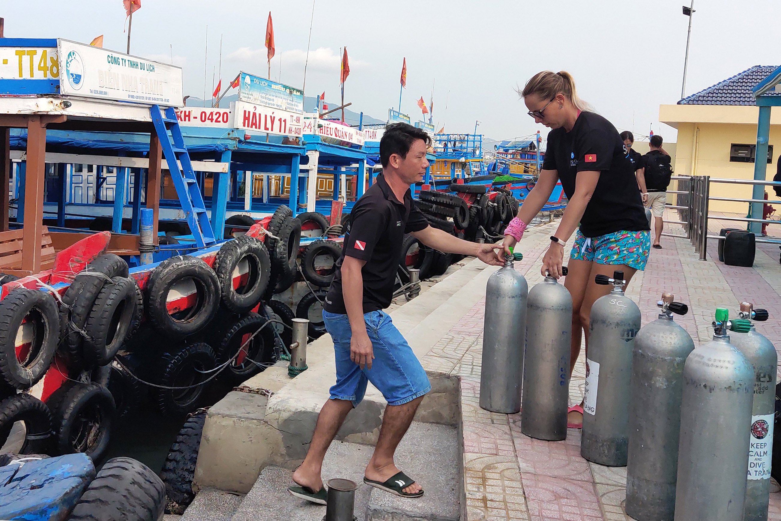 Cận cảnh bến tàu du lịch Nha Trang thay thế bến tàu du lịch Cầu Đá - Ảnh 7. Cận cảnh bến tàu du lịch Nha Trang thay thế bến tàu du lịch Cầu Đá - Ảnh 7.