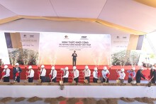 Khởi công dự án Khu Công nghiệp và đô thị kiểu mới qui mô 1.800 m2