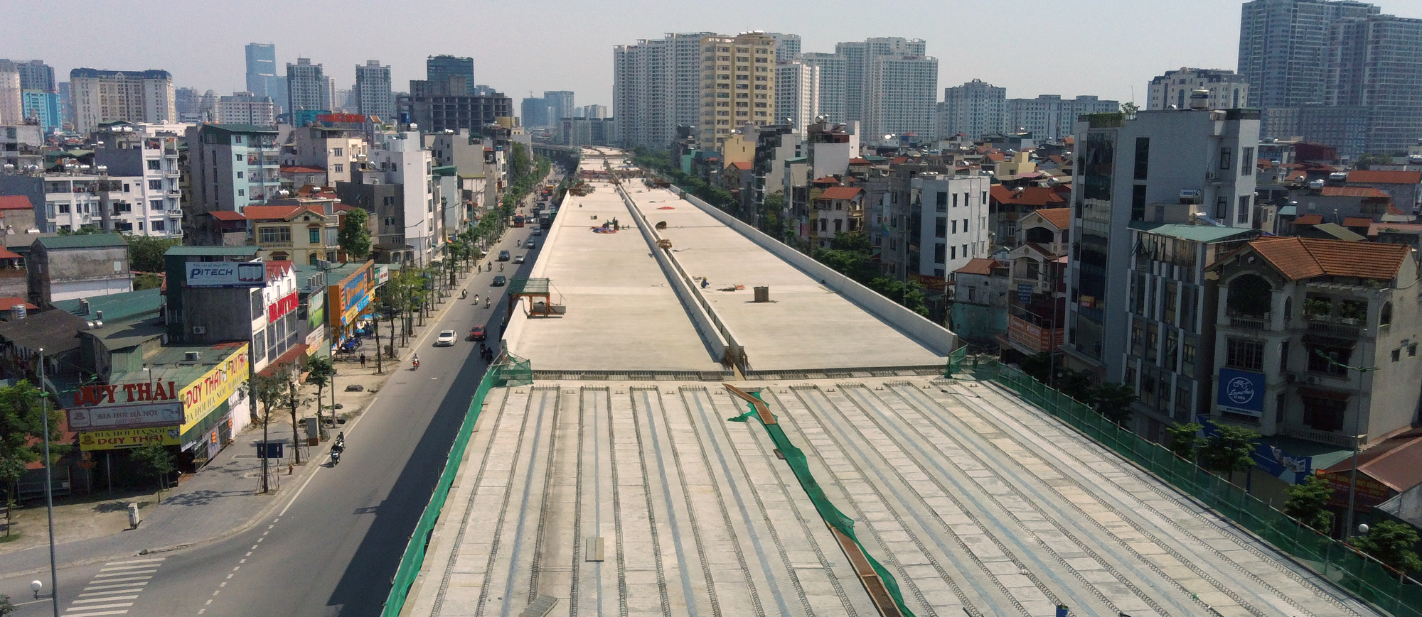 Vành đai 3 trên cao đoạn Mai Dịch - Nam Thăng Long đã 'hợp long', tháng 9/2020 thông xe - Ảnh 11. Vành đai 3 trên cao đoạn Mai Dịch - Nam Thăng Long đã 'hợp long', tháng 9/2020 thông xe - Ảnh 11.