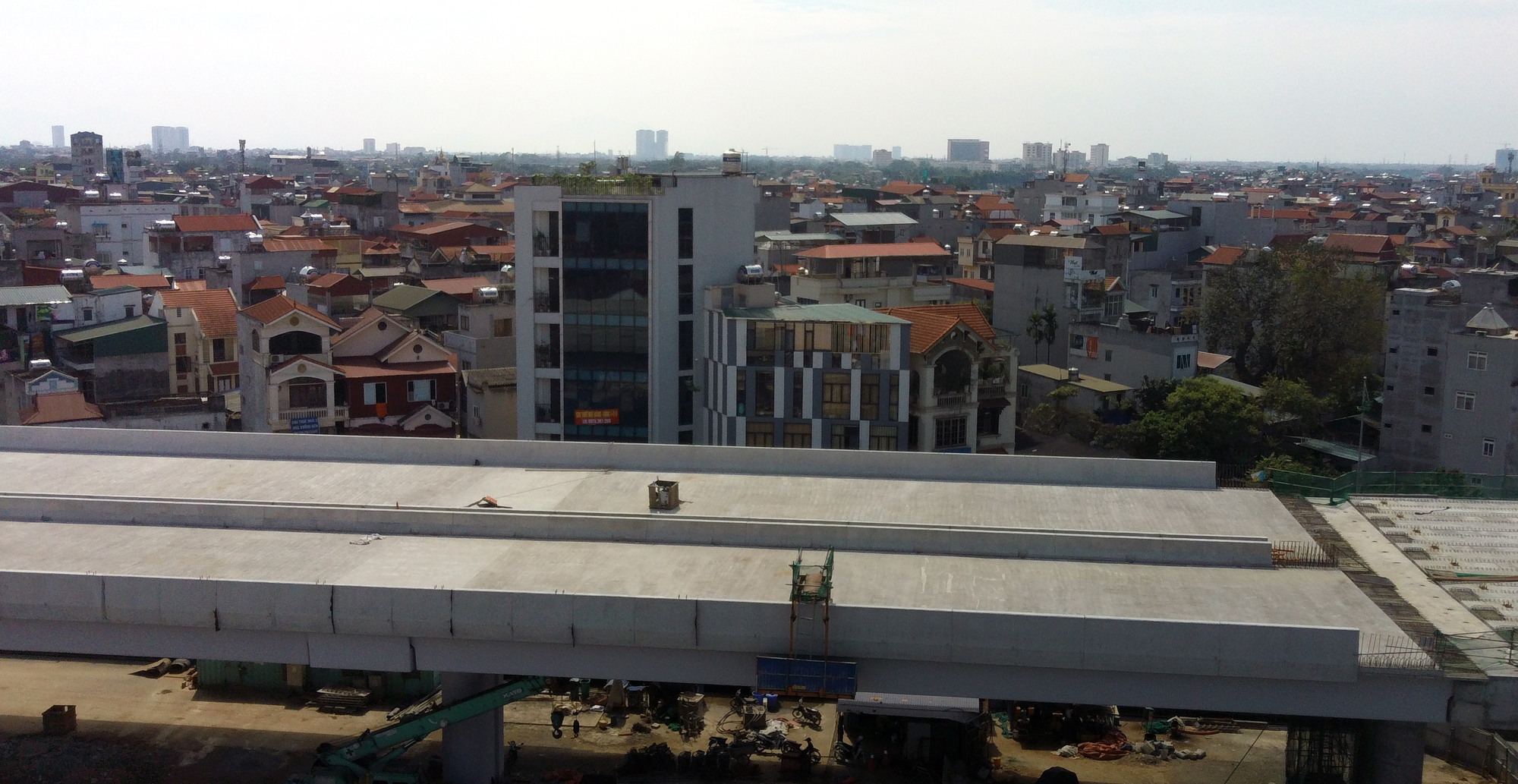 Vành đai 3 trên cao đoạn Mai Dịch - Nam Thăng Long đã 'hợp long', tháng 9/2020 thông xe - Ảnh 13. Vành đai 3 trên cao đoạn Mai Dịch - Nam Thăng Long đã 'hợp long', tháng 9/2020 thông xe - Ảnh 13.