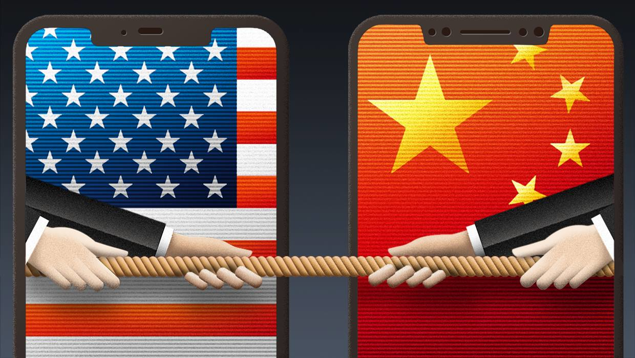 Cuộc chiến công nghệ Mỹ - Trung lấn sân sang lĩnh vực gọi hội nghị trực tuyến - Ảnh 1. Cuộc chiến công nghệ Mỹ - Trung lấn sân sang lĩnh vực gọi hội nghị trực tuyến - Ảnh 1.