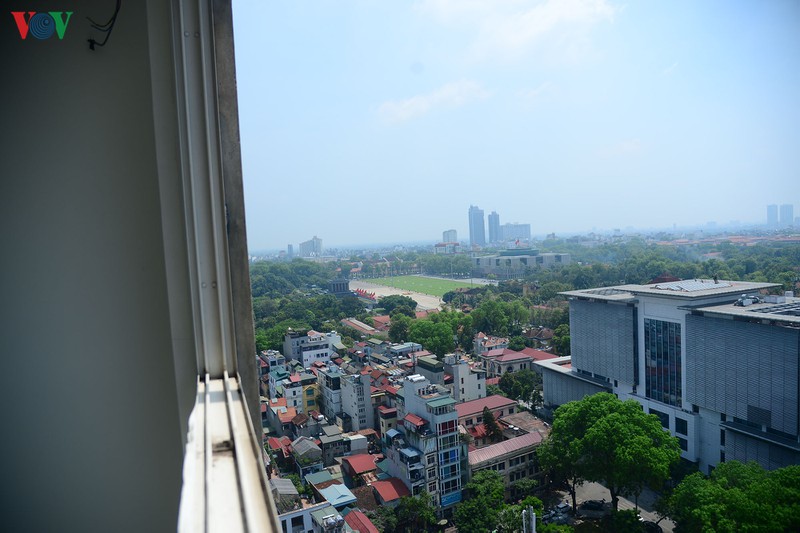 Dùng lưỡi kim cương cắt bê tông cốt thép ở tầng 18 tòa nhà 8B Lê Trực - Ảnh 12. Dùng lưỡi kim cương cắt bê tông cốt thép ở tầng 18 tòa nhà 8B Lê Trực - Ảnh 12.