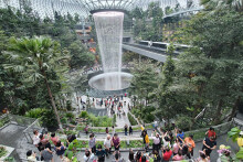 Du khách nước ngoài được phép quá cảnh qua sân bay quốc tế Changi của Singapore