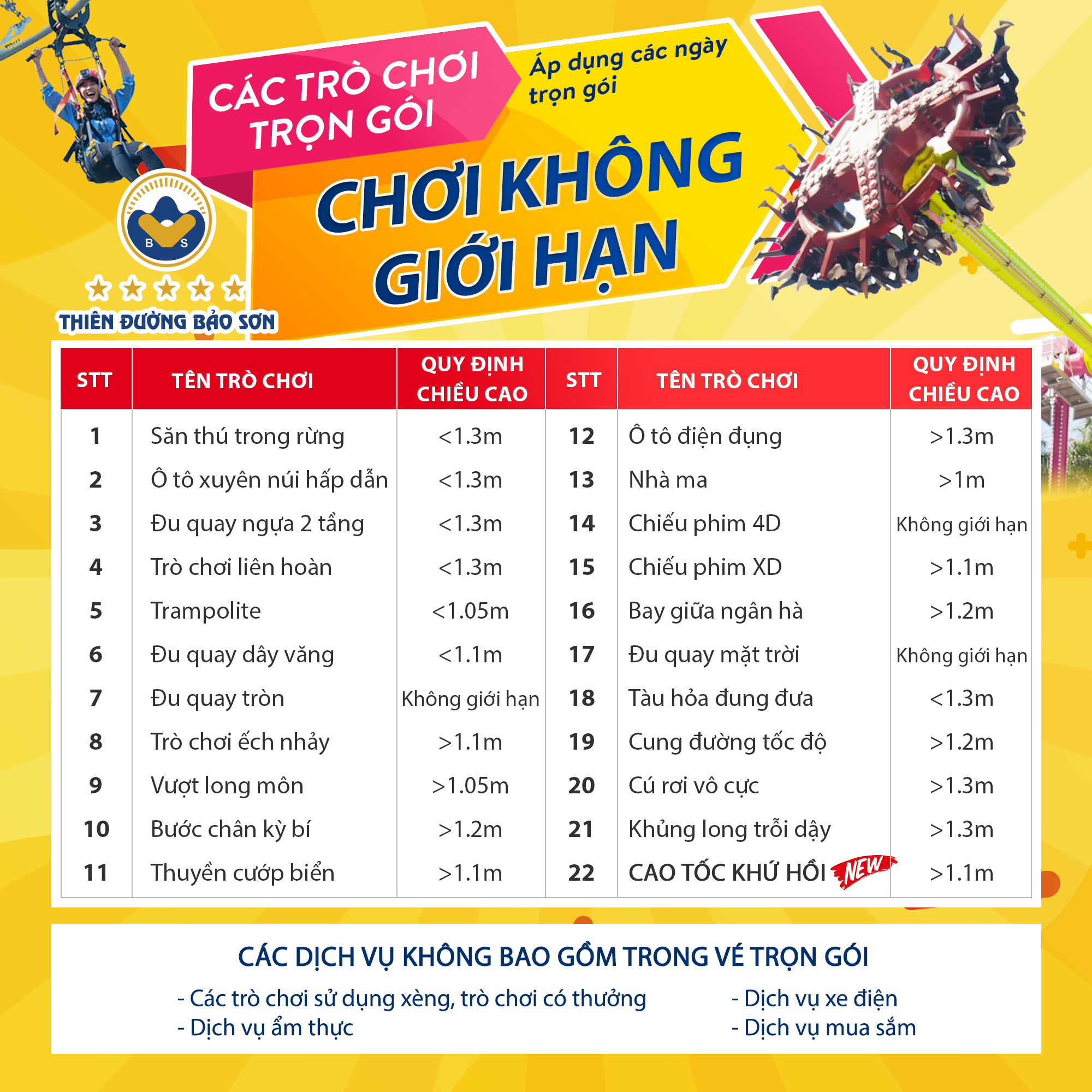 Công viên Thiên đường Bảo Sơn cập nhật bảng giá tháng 6, miễn phí công viên nước - Ảnh 4. Công viên Thiên đường Bảo Sơn cập nhật bảng giá tháng 6, miễn phí công viên nước - Ảnh 4.
