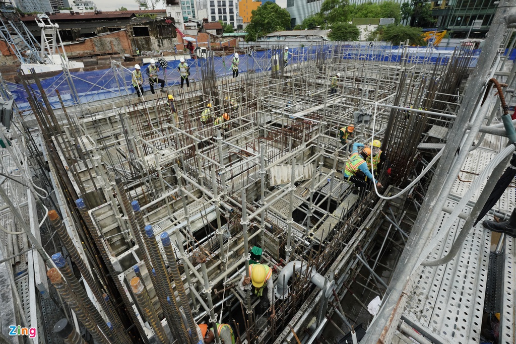 Toàn cảnh ga ngầm Ba Son của metro Bến Thành - Suối Tiên - Ảnh 7. Toàn cảnh ga ngầm Ba Son của metro Bến Thành - Suối Tiên - Ảnh 7.
