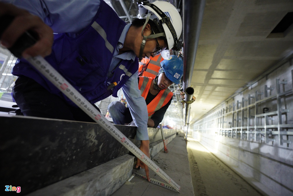 Toàn cảnh ga ngầm Ba Son của metro Bến Thành - Suối Tiên - Ảnh 1. Toàn cảnh ga ngầm Ba Son của metro Bến Thành - Suối Tiên - Ảnh 1.