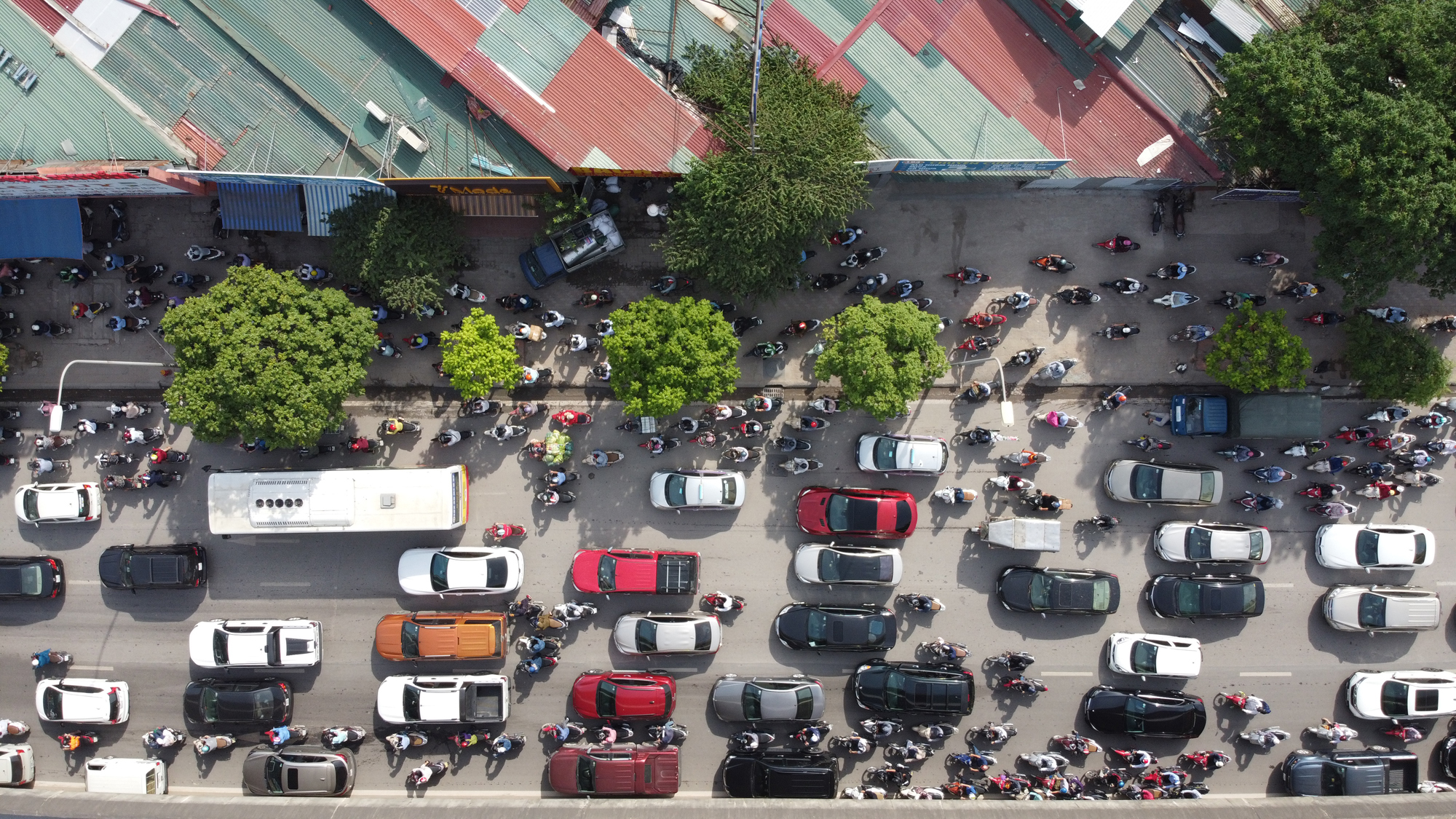 1,5 km đường Vành đai 3 đi hết 20 phút ở Hà Nội - Ảnh 7. 1,5 km đường Vành đai 3 đi hết 20 phút ở Hà Nội - Ảnh 7.