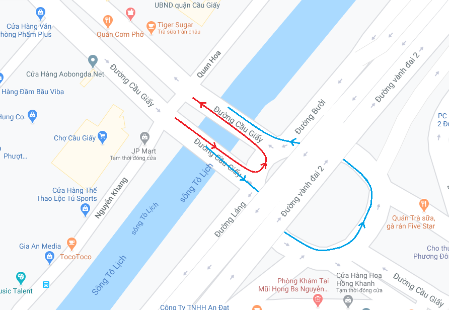 Nút giao thông dễ bị phạt ở Hà Nội: Quay đầu ở đầu đường Cầu Giấy - Ảnh 4. Nút giao thông dễ bị phạt ở Hà Nội: Quay đầu ở đầu đường Cầu Giấy - Ảnh 4.
