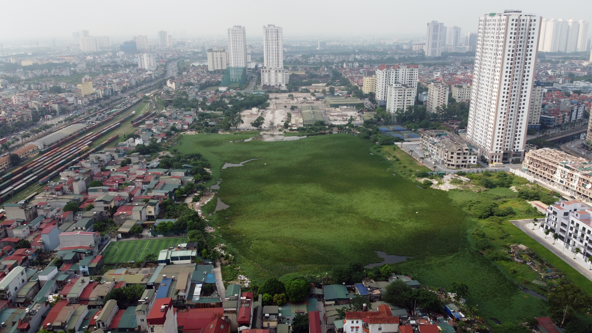 Toàn cảnh khu đất dự kiến xây dựng AEON Mall Hoàng Mai và những dự án hưởng lợi - Ảnh 2. Toàn cảnh khu đất dự kiến xây dựng AEON Mall Hoàng Mai và những dự án hưởng lợi - Ảnh 2.