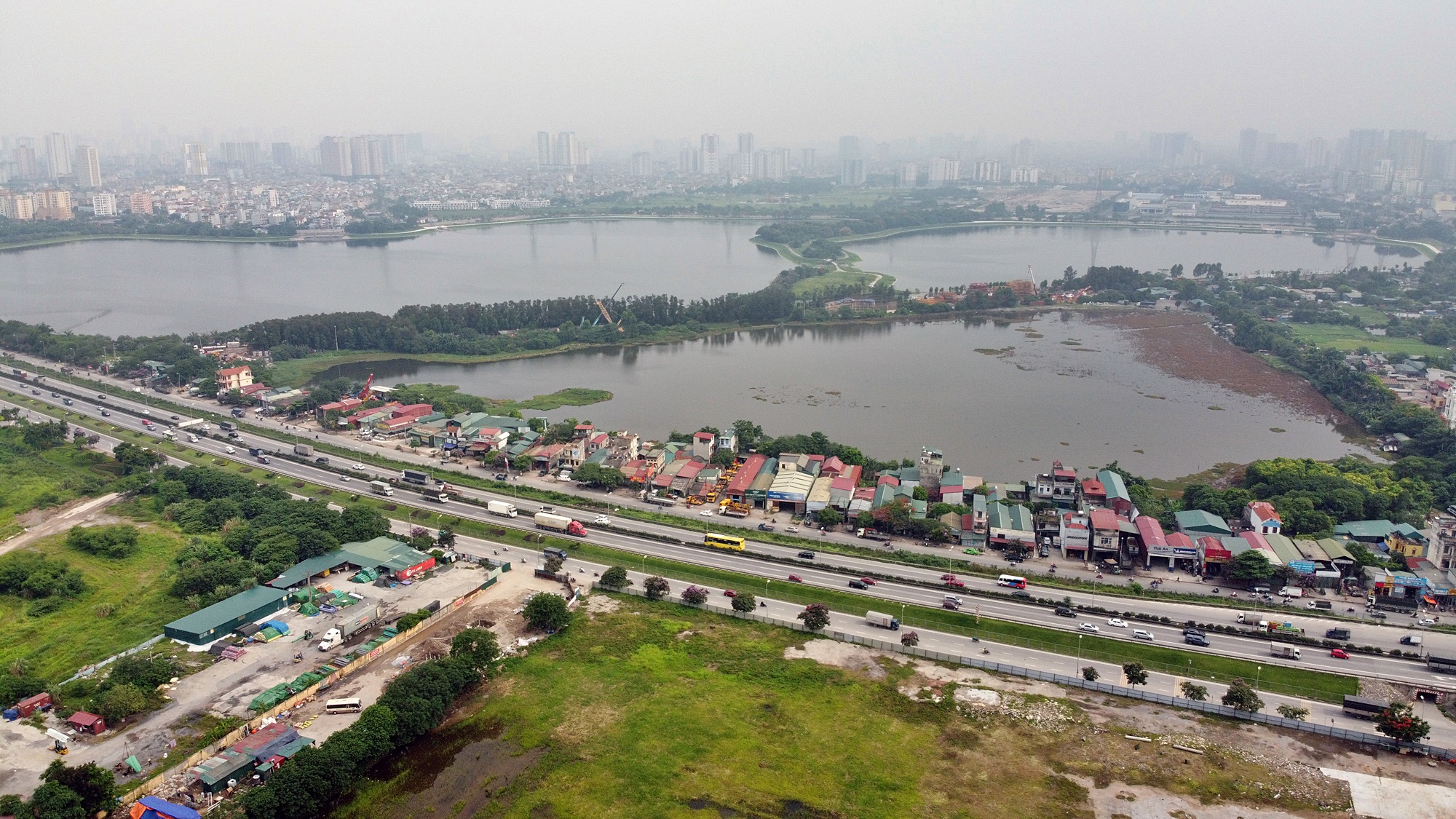 Toàn cảnh nơi xây dựng Khu đô thị ven hồ Yên Sở hơn 190ha - Ảnh 2. Toàn cảnh nơi xây dựng Khu đô thị ven hồ Yên Sở hơn 190ha - Ảnh 2.